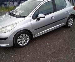 2007 Peugeot 207 mot till September