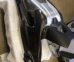 BMW S1000RR swingarm with carbon covers