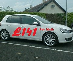 2012 Vw Golf 2.0Tdi GT'L, HIgh Spec with leather, In White!!