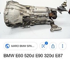 2008 520d e60 6speed gearbox