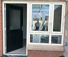 2 x UPVC windows & 1 Composite door