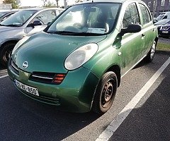 Micra for parts braking