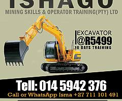 Excavator, Front end loader, TLB, Dump truck skills training [hidden information] /[hidden informati