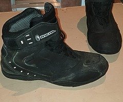 Richa motorbike boots size 8