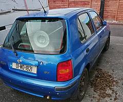 5 X Nissan Micras K11 1.0Litre