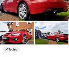 Mazda 6 mps 2.3 turbo 260bhp 4x4 parts or repair