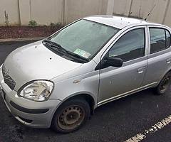 04 Toyota yaris for sale