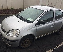 04 Toyota yaris for sale