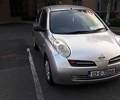 2003 Nissan Micra Hatch back