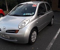 2003 Nissan Micra Hatch back