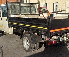 05 Ford transit crew cab tipper doe 10/19 - Image 4/6