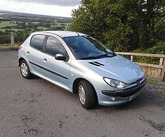 Peugeot 206 Taxed and NCT