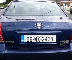 Toyota Avensis Nct 02/20 Tax 08/19 D4D Manual