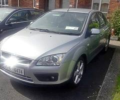 06 Ford focus Manuel 1.6 just nctd until the 25.09.20..taxed 09.19 top off the range car.69ml