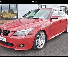 BMW 520D Msport AUTO