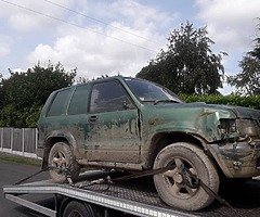 1999 ISUZU TROOPER 3.0 FOR EXPORT OR FARM USE ONLY