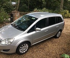 Opel zafira seven seater