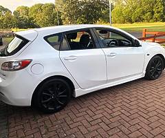 2009 Mazda 3 Sport 2.2 MZ-CRD diesel sport 150ps premium Bose sound system 93k miles white pearl NCT