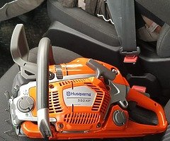 Husqvarna 550xp chainsaw