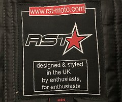 Red and black RST leathers for sale - Image 6/9