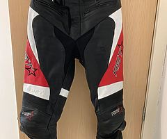 Red and black RST leathers for sale - Image 8/9