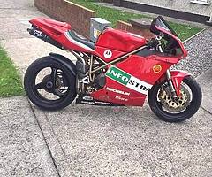 Ducati race bike