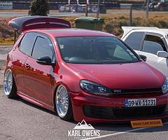 Mk6 golf bagged /freshly resprayed