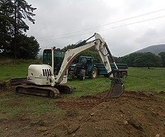 Plant hire drive ways site clearing drainage landscaping mulching service hedge triming