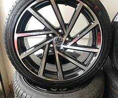 18” Spielberg Style Alloys and Tyres VW/Skoda