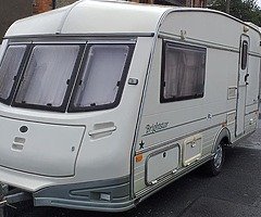 3 berth caravan needs tidying