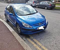 Peugeot 307 -manual- NCT and TAX