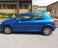 Peugeot 307 -manual- NCT and TAX