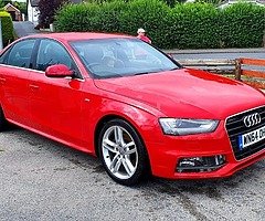 Nov 2014 Audi A4 2.0DI S Line 150bhp fsh