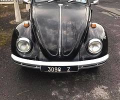 Original Cavan Reg beetle. 1971.