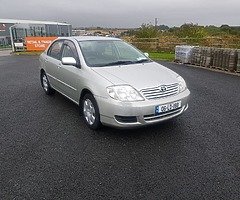 2006 Toyota Corolla 1.4vvti