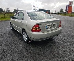 2006 Toyota Corolla 1.4vvti - Image 5/10