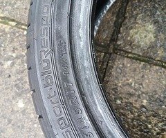 Selling my Dunlop SP Sport Bluresponse 225/45R17 94 W XL, MFS