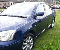 Toyota Avensis D4D Nct and Taxed Manual