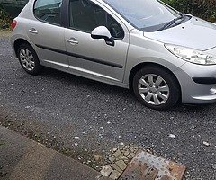 07 Peugeot 207 with years nct