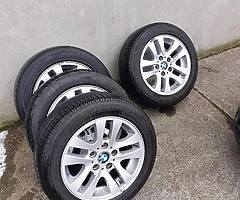 BMW alloys Run Flat tyres