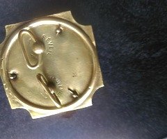 Small brass alarm clock - Image 3/3