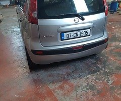 07 nissan note...for parts - Image 4/4