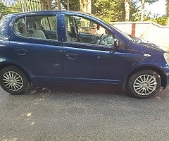 Toyota yaris for quick sale with nct and road tax