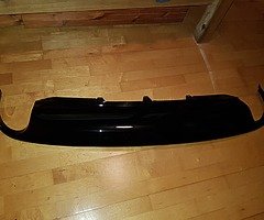 B8 Audi A4 diffuser