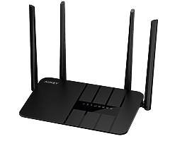 AUKEY Wifi Router AC1200 Dual Band Wireless Router with 4 Antennas, WPS Button, UK Plug for Office,