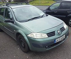 2004 Renault Megane 1.4 Taxed