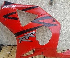 Side Fairings for a Fireblade 954rr.