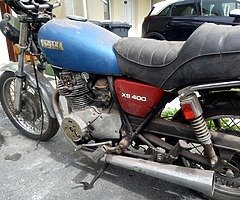 Yamaha XS 400 barn find