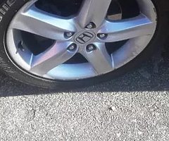 Honda 17inch alloys