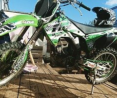 Kawasaki 250 4 stroke 2006 quick sale